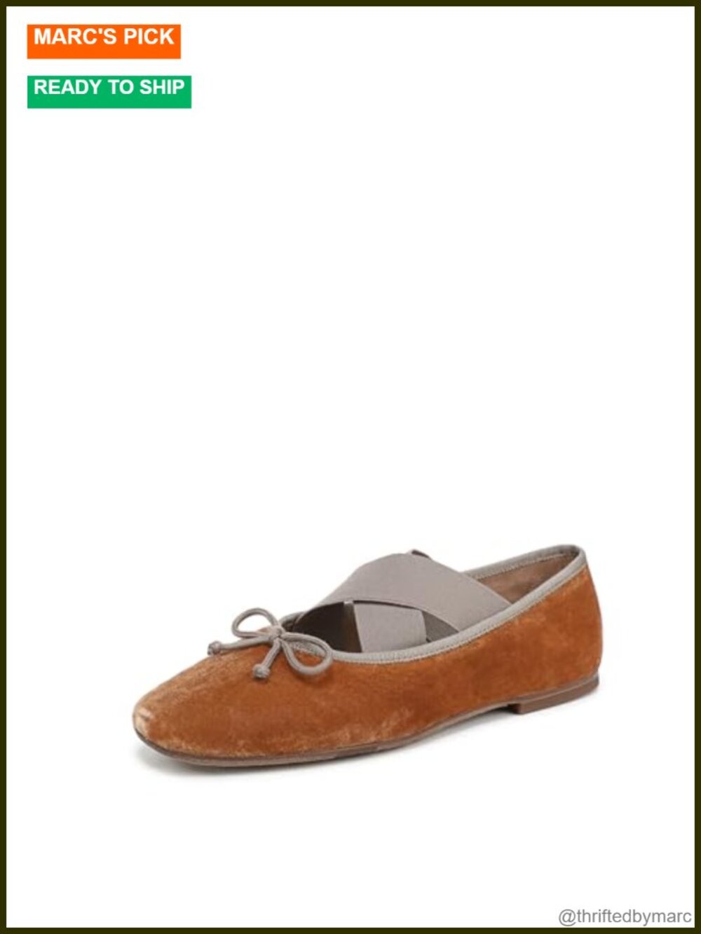 Sam Edelman Arya Ballet Flats Slip On Elastic Strap Bow